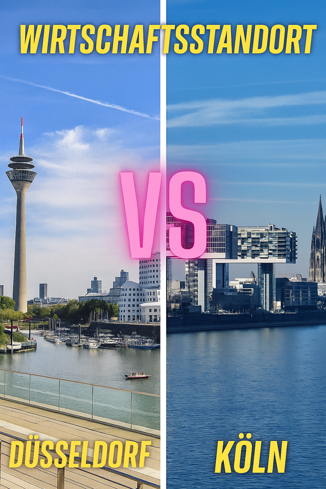 Existenzgründung Köln vs. Düsseldorf