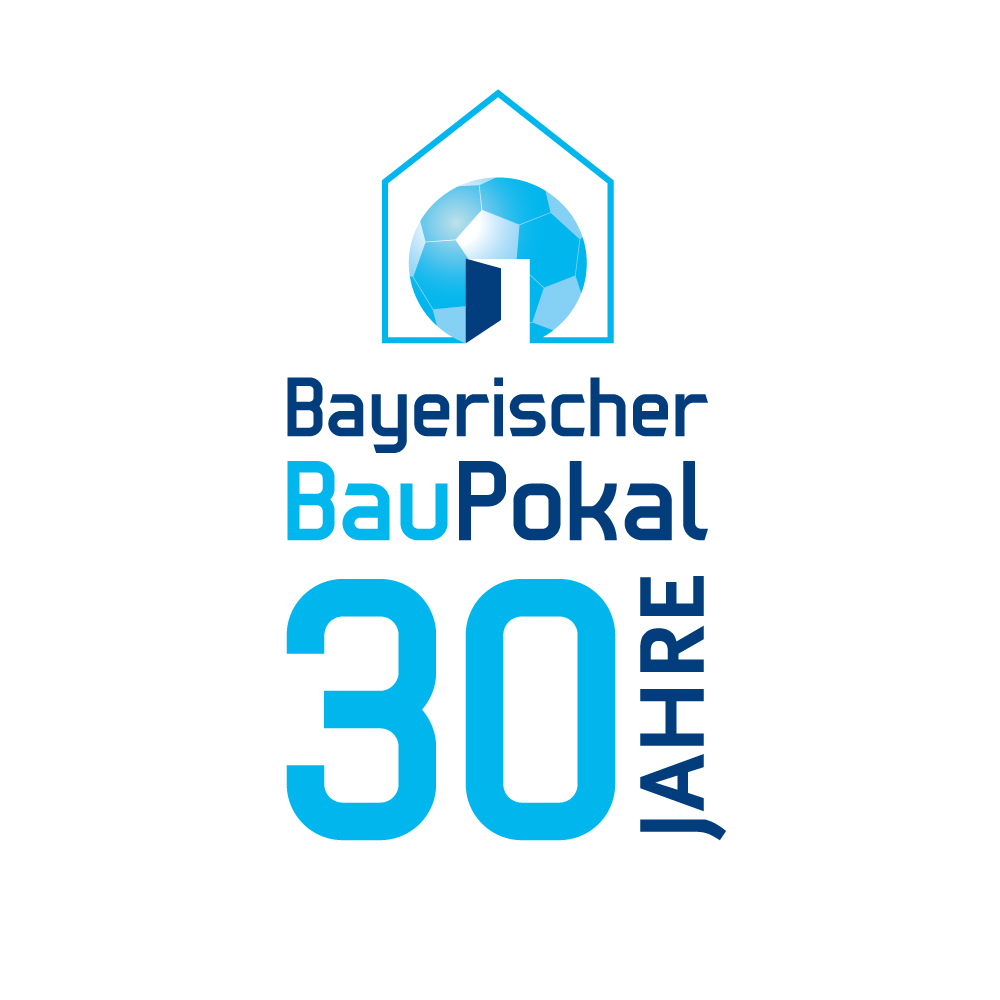 Jubiläumslogo 30 Jahre BauPokal