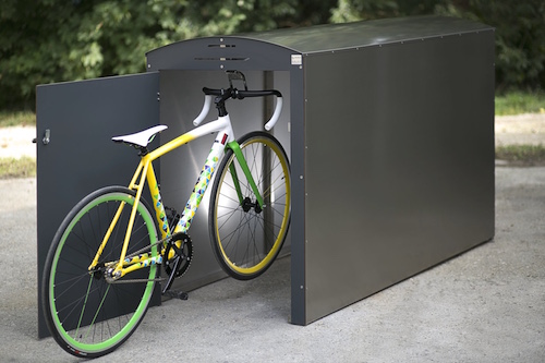 Fahrradbox - Zaun Fackler.de