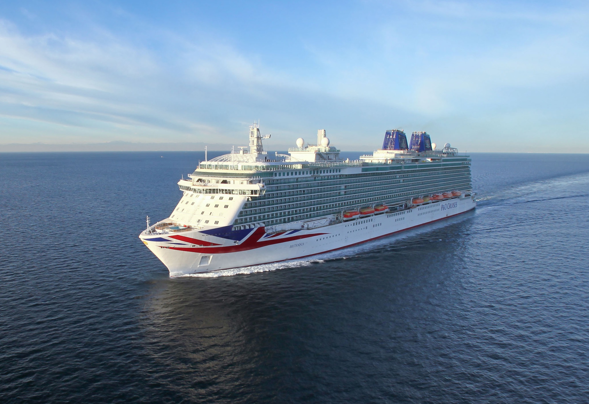 Auch auf der Britannia gibt es künftig All-in-Pakete sowie Familien-Suiten. Foto: P&O Cruises