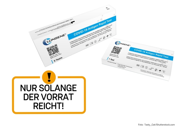 Clungene Covid-19 Antigen Selbsttest/Schnelltest zur Eigenanwendung