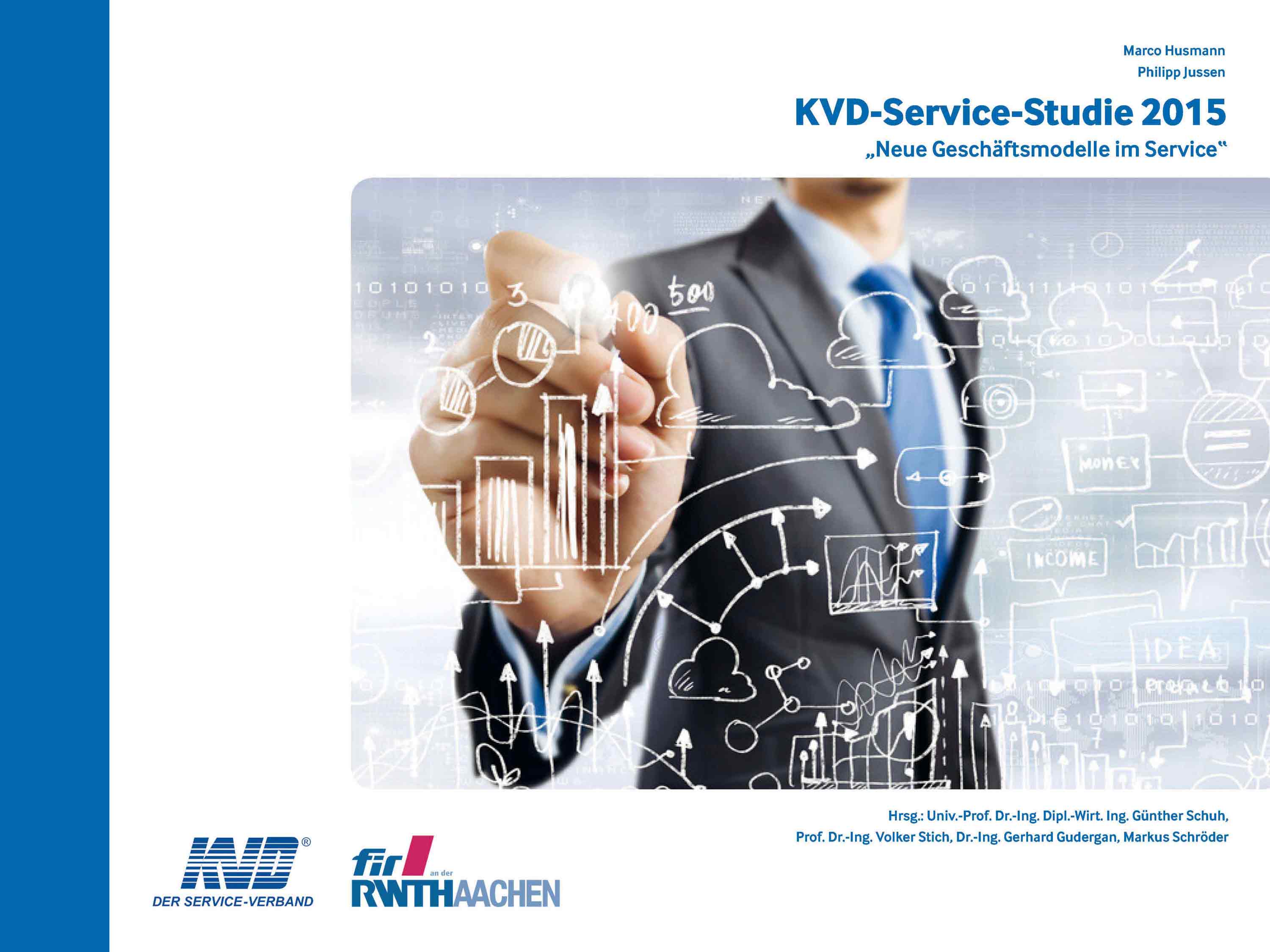 Cover der KVD-Service-Studie 2015