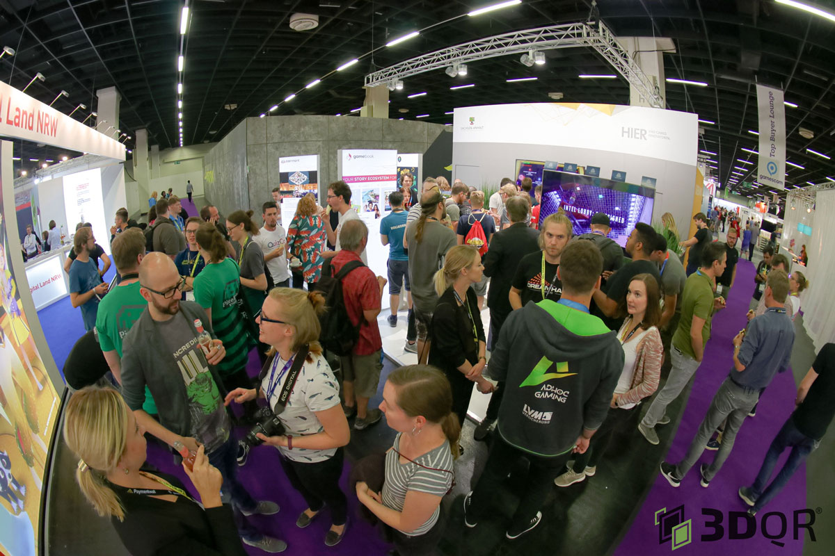 3DQR was at Gamescom