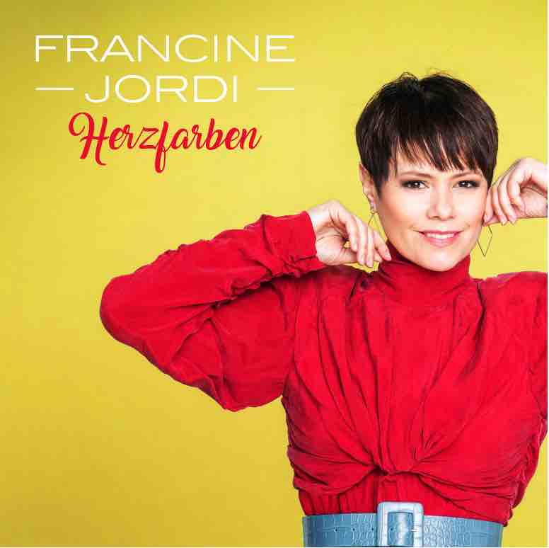 Francine Jordi - Album Cover "Herzfarben - Meine Best Of"