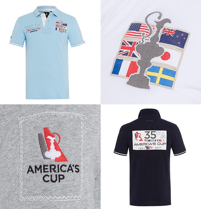 America's Cup Poloshirt von Gaastra zur 35. Ausgabe, www.gaastraproshop.com