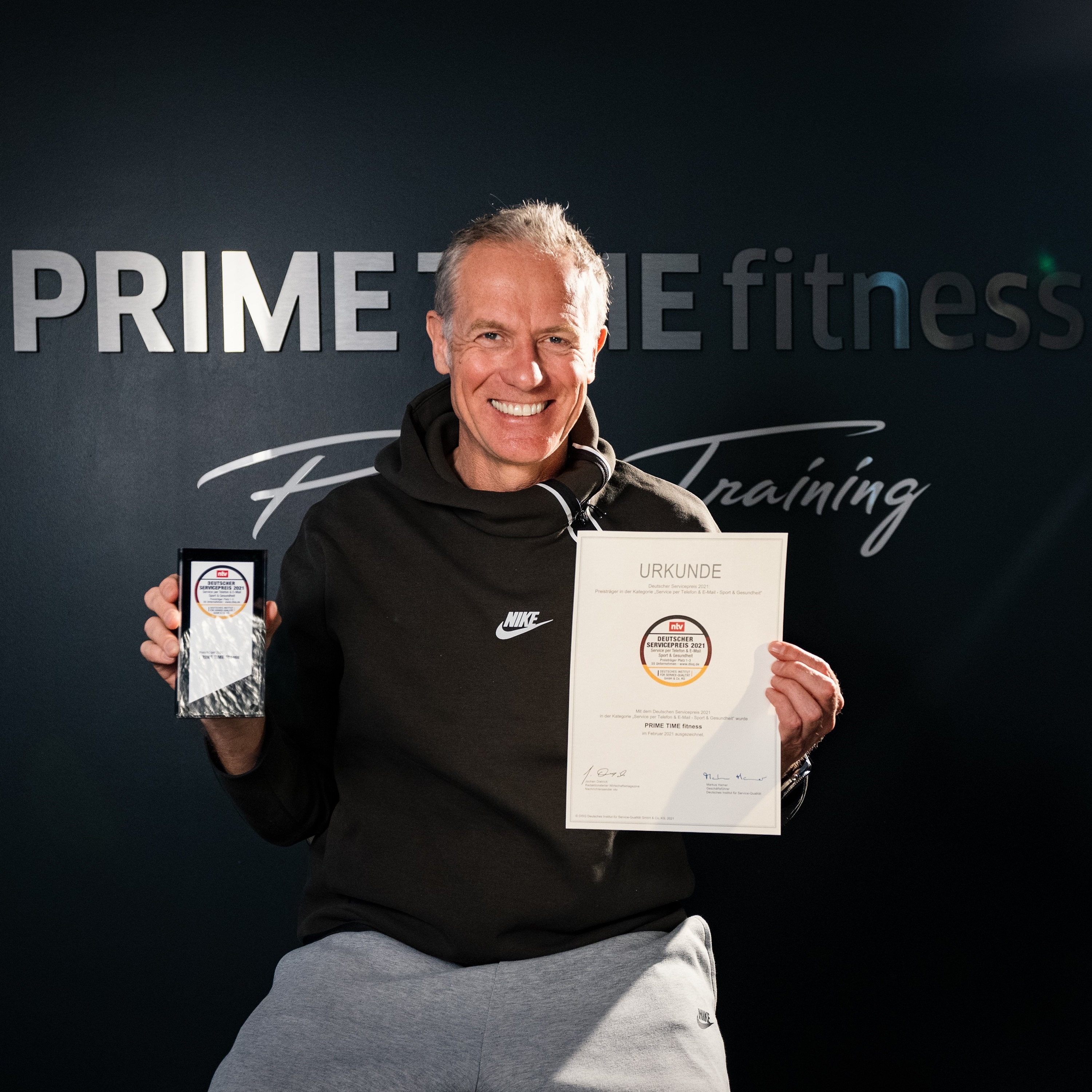 Henrik Gockel, Prime Time fitness &  Deutscher Servicepreis 2021