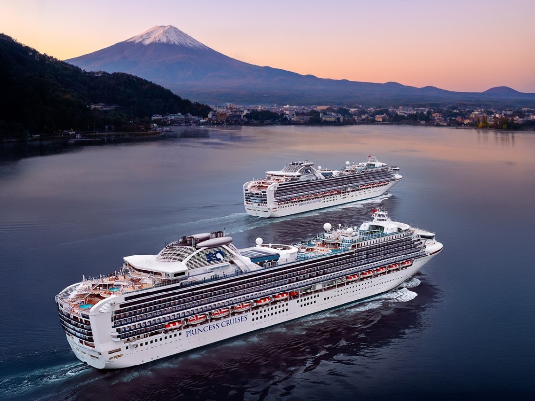Princess Cruises ist 2027 in japanischen Gewässern stark vertreten. Foto: Princess Cruises