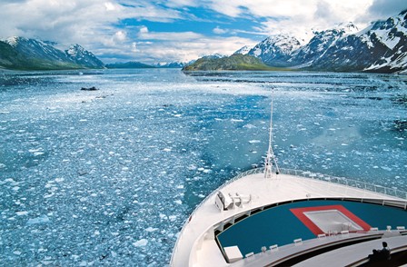  Die Fjorde und Eisriesen Alaskas gehören bei Princess Cruises auch 2023 zum Programm. Foto: Princess Cruises