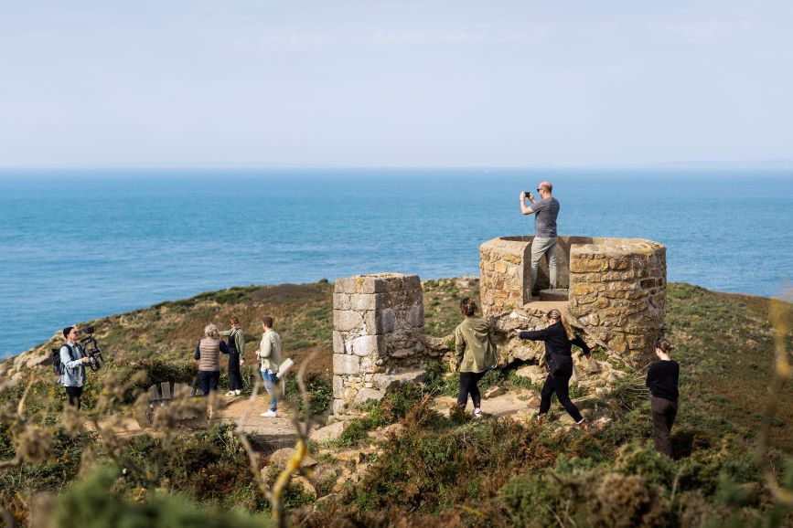 Bei Destination Jersey machten sich die Teilnehmer auch ein Bild von den touristischen Spots der Insel. Foto: Jack Clayden
