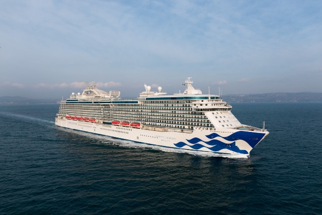 Mit der Majestic Princess ist 2024/25 ein zweites Schiff der Reederei in den Gewässern Südamerikas unterwegs. Foto: Princess Cruises