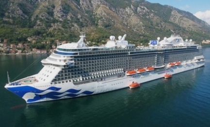 Die Sky Princess ist im Winter 2022/23 in der Karibik unterwegs
