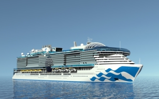 Die neue Sun Princess. Animation: Princess Cruises