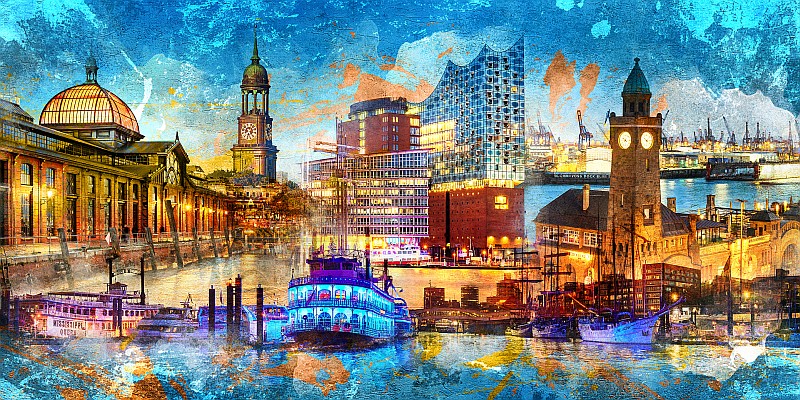 Vorlage für das Hamburg-Mosaik (Foto: Marc Hübner, Fotowelt-hamburg.de)