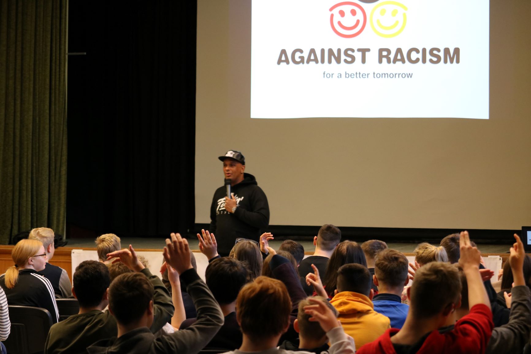 Martin Rietsch alias 2schneidig unterwegs für Respekt