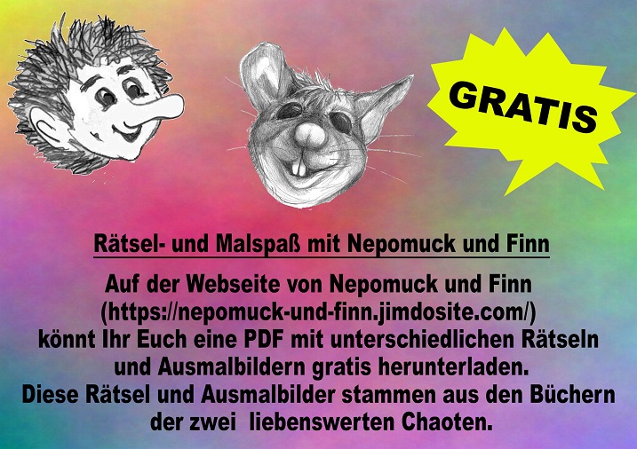 Gratis Rätsel und Ausmalbilder herunterladen