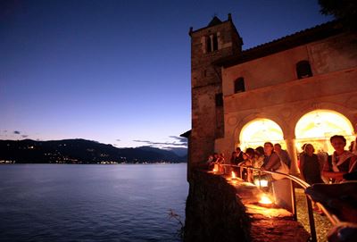 Kloster Santa Caterina del Sasso © Andrea Sacchi KS