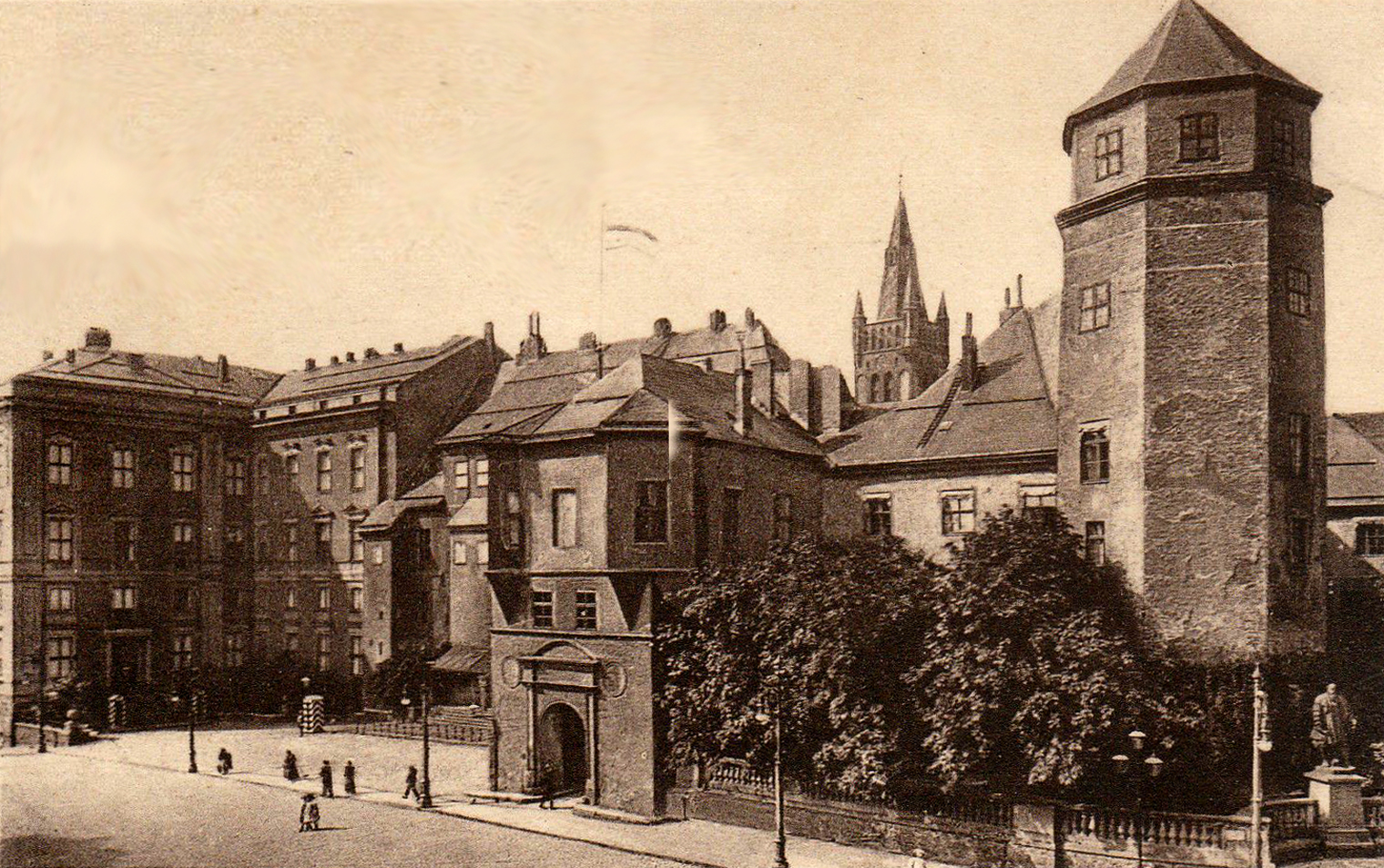 Schloss Königsberg, Postkarte 1930er Jahre