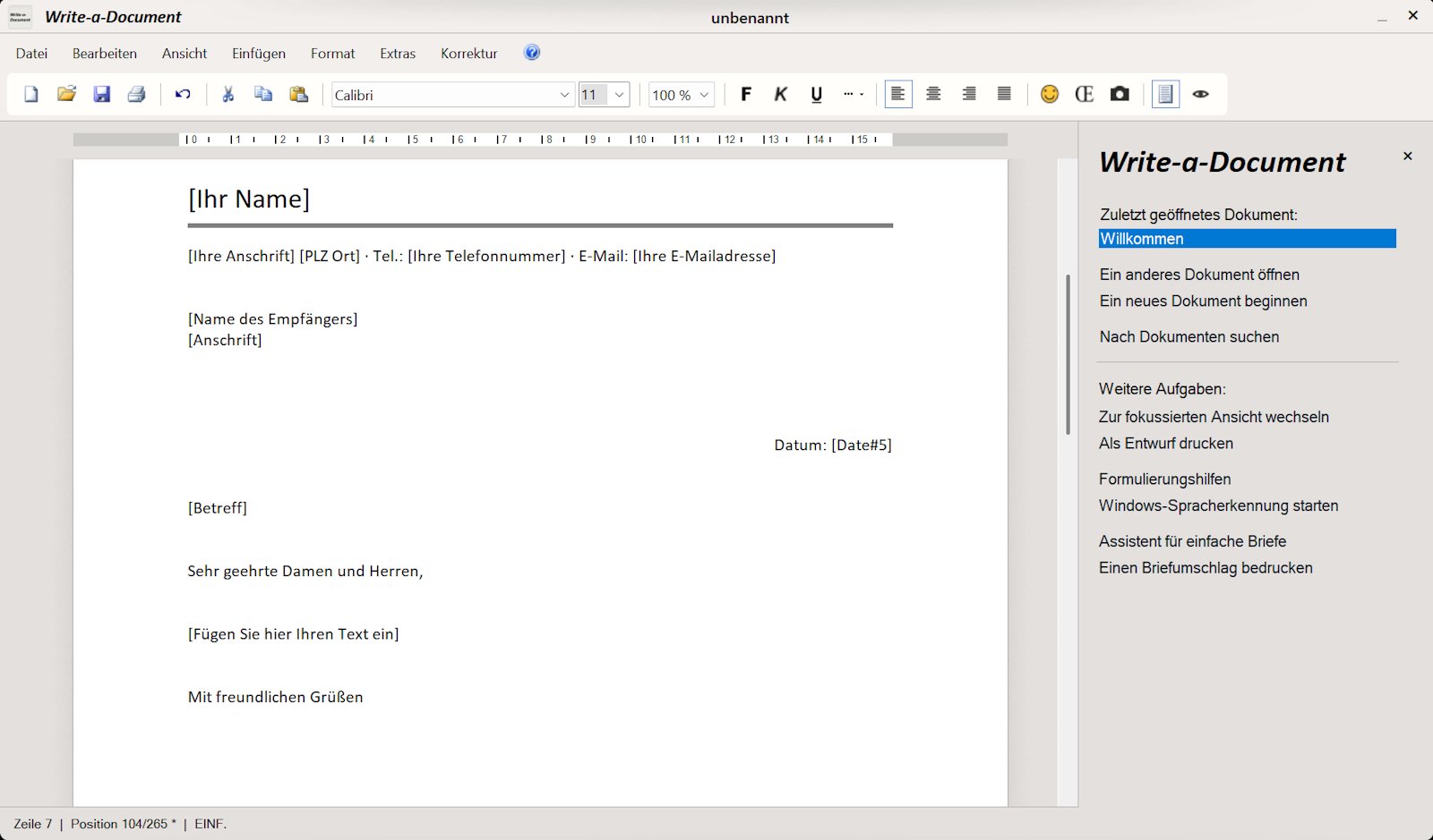 Write-a-Document 7.0
