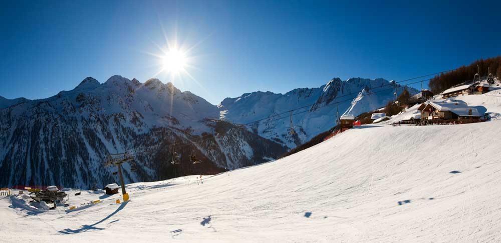 Skigebiet Crevacol © Foto archivio Regione Autonoma Valle d'Aosta