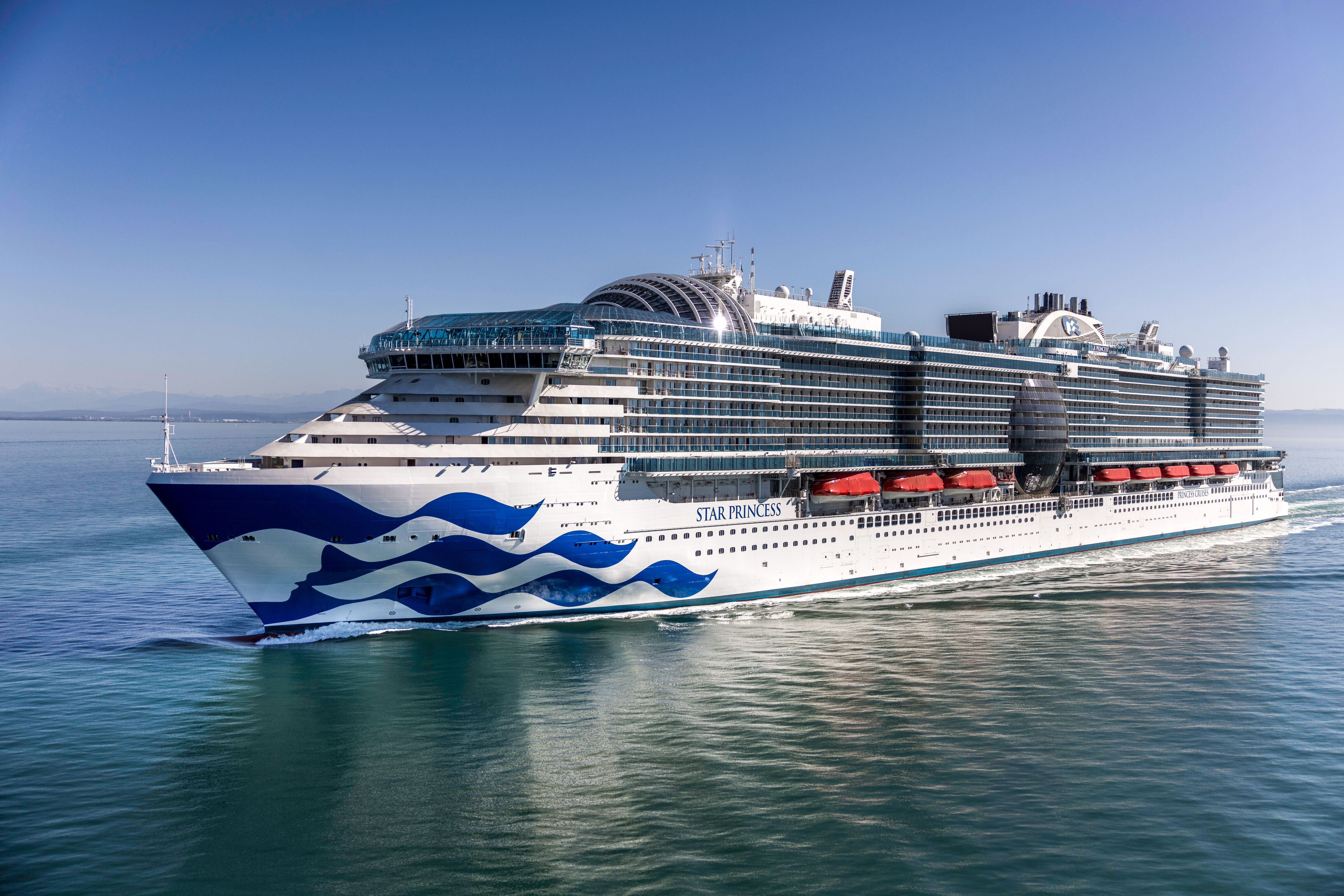 Die 2025 in Dienst gestellte Star Princess ist das aktuelle Flaggschiff der Princess-Flotte. Foto: Princess Cruises